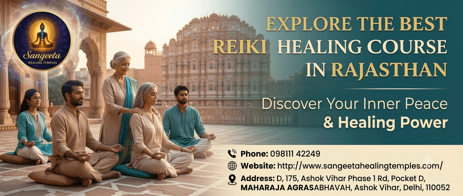 reiki healing course in Rajasthan